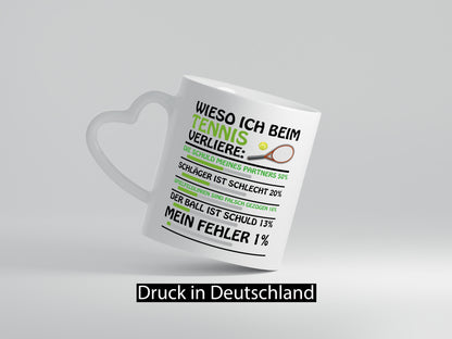 Tennisspieler Tasse lustiger Spruch Geschenk Humor Geschenkidee
