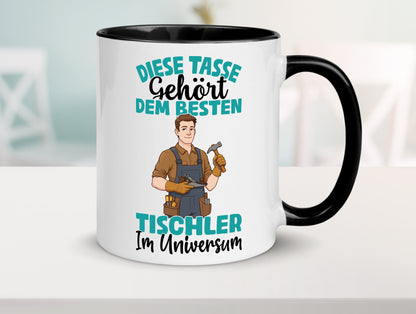 Im Universum: Tischler | Handwerk Beruf Tischlerei Geschenkidee Arbeit Kollegen