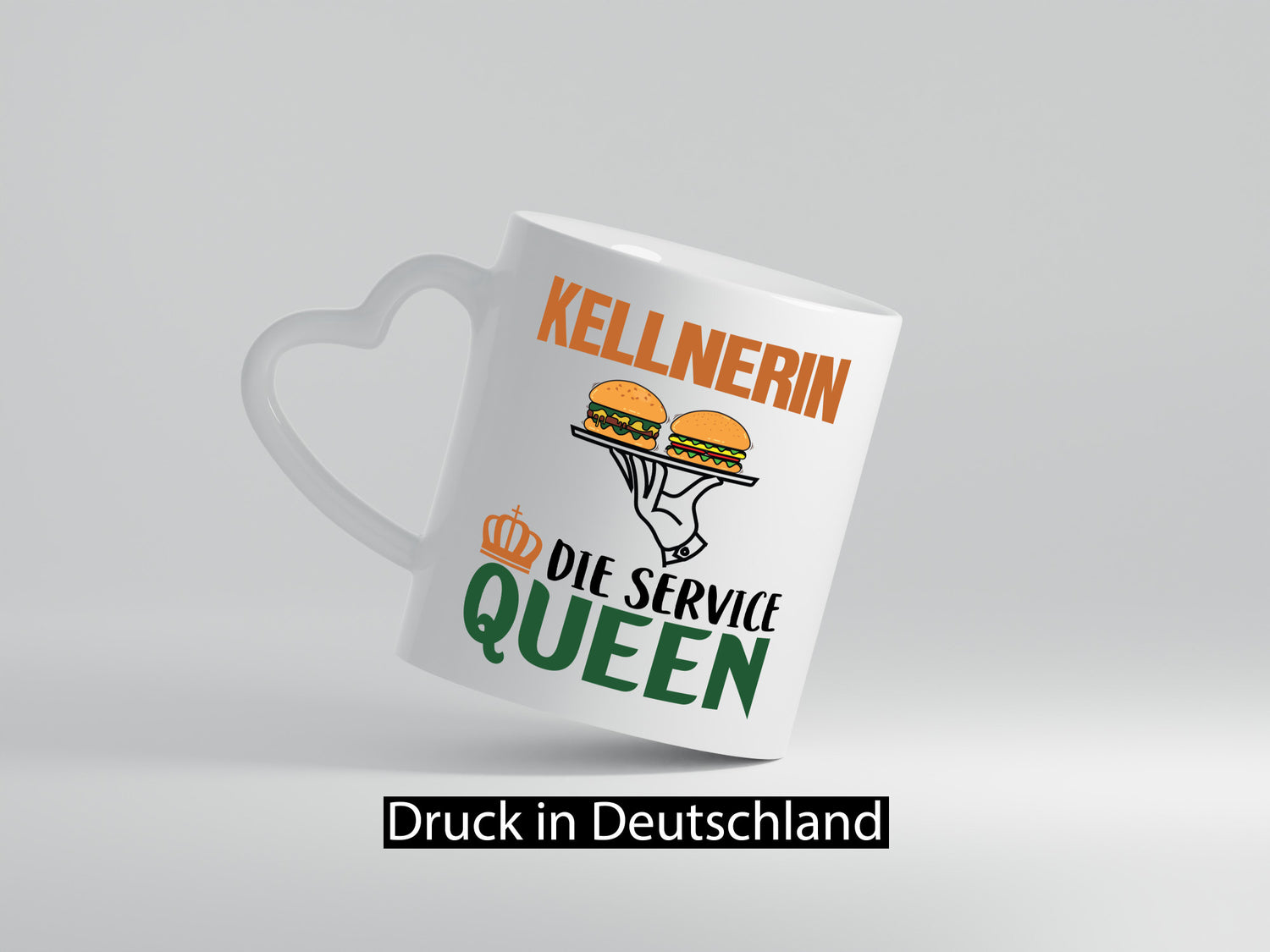 Kellnerin die service Queen | Resturant Kellnern Humor Geschenkidee Tasse