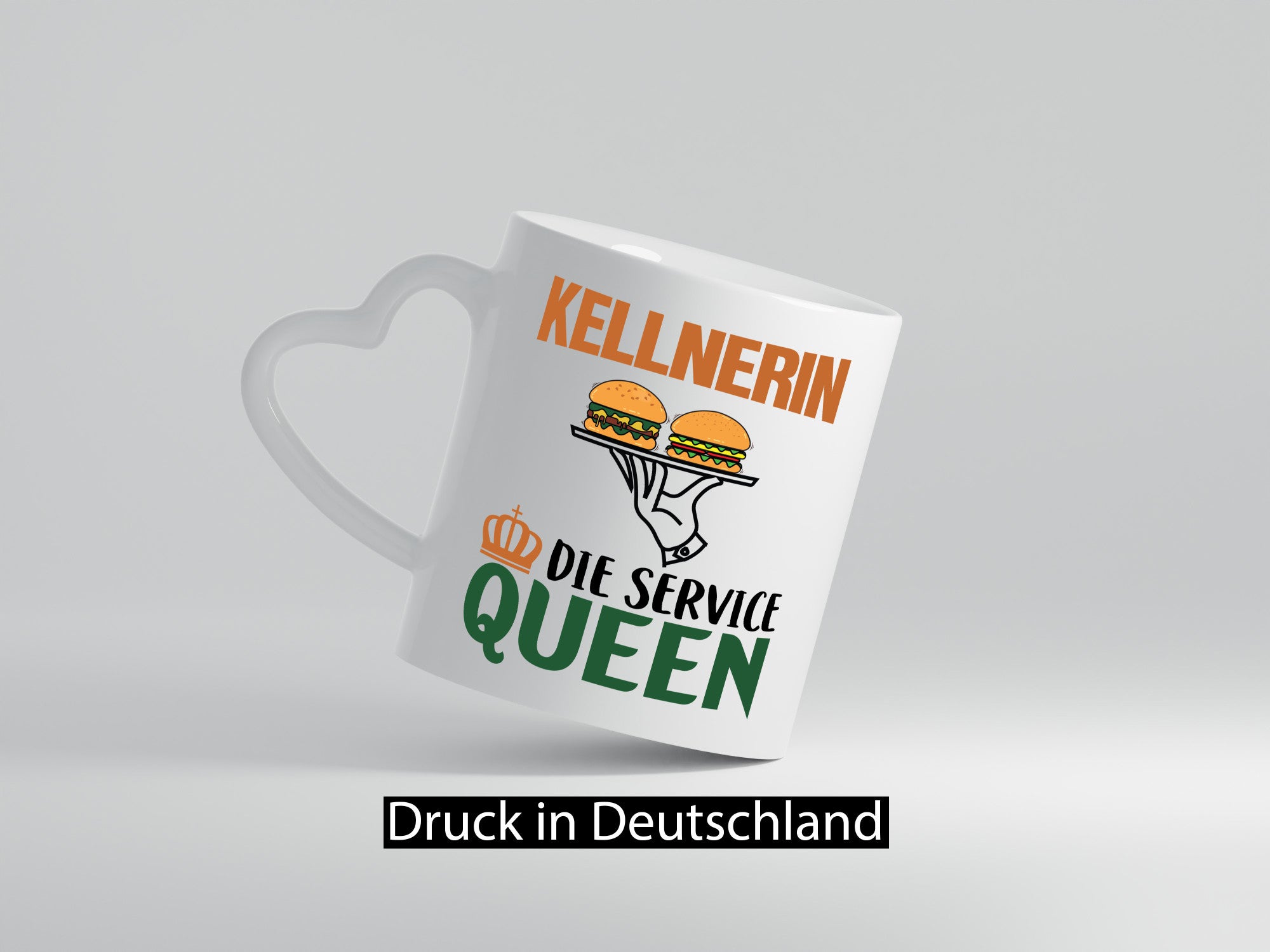 Kellnerin die service Queen | Resturant Kellnern Humor Geschenkidee Tasse