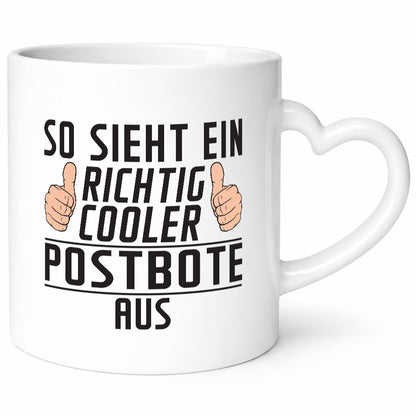 Richtig Cooler Postbote | Beruf Post Briefträger Humor Arbeit Kollegen Büro