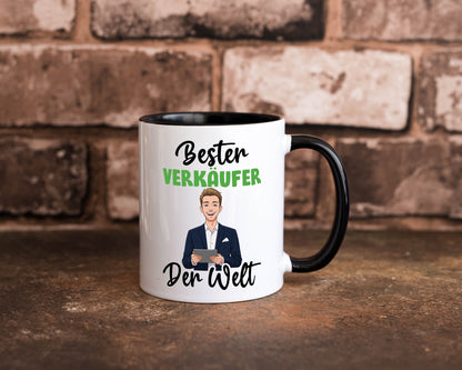 Bester Verkäufer | Kollege Verkaufsjob v2 Geschenkidee Arbeit Kollegen Büro Tasse