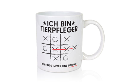 Löse Probleme: Tierpfleger | Pflegeberuf Tierheim v3 lustiger Spruch Geschenk