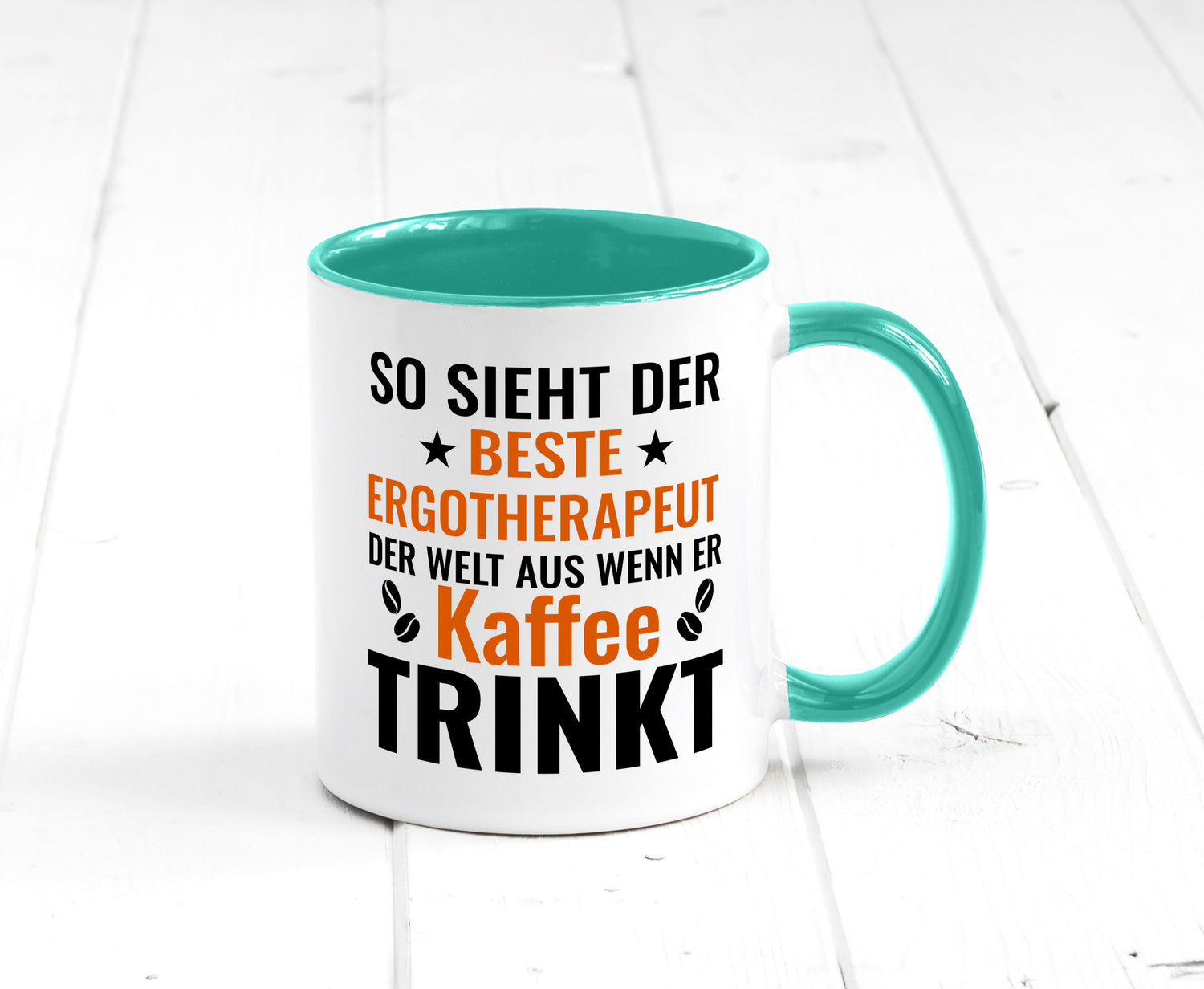 Kaffee trinkt: Ergotherapeut | Ergotherapie lustig Humor Geschenkidee Geschenk