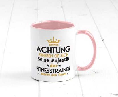 Seine Majestät Fitnesstrainer | Personal Trainer Sport lustiger Spruch Geschenk