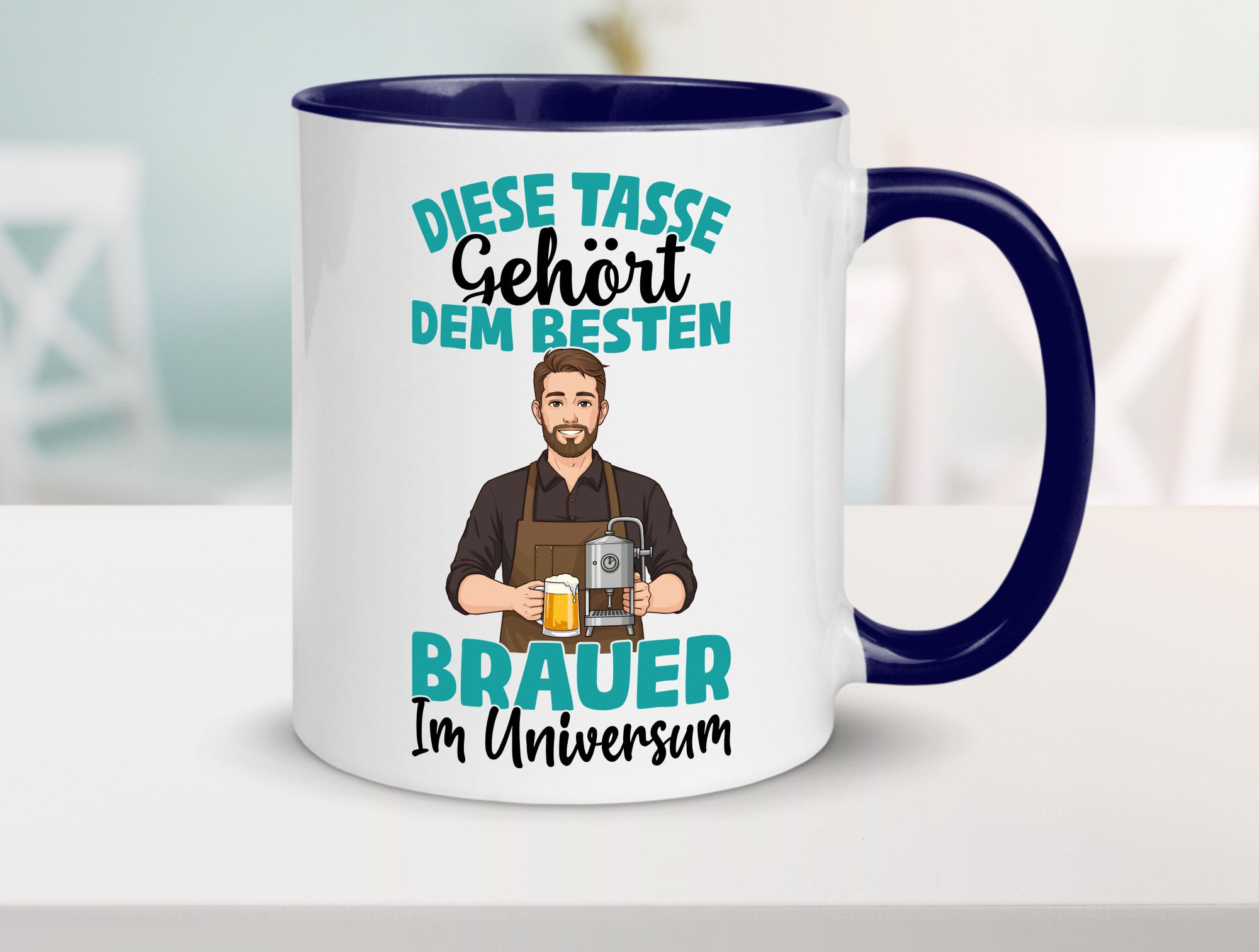 Im Universum: Brauer | Bier Brauerei Geschenk Humor Geschenkidee lustiger