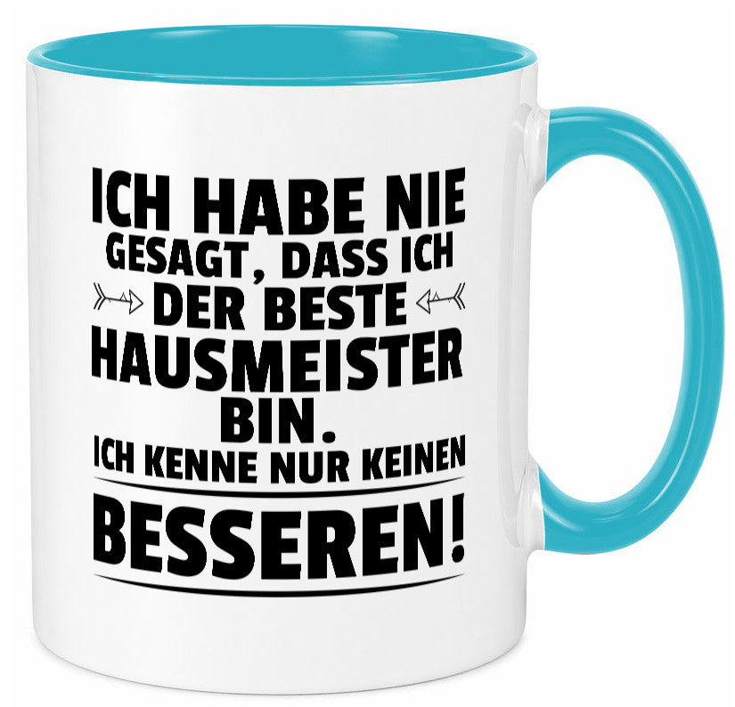 Der Beste Hausmeister | Hauswart Geschenkidee Humor Tasse