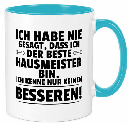 Der Beste Hausmeister | Hauswart Geschenkidee Humor Tasse