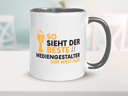 Der Weltbeste Mediengestalter | Medien lustiger Spruch Geschenk Humor