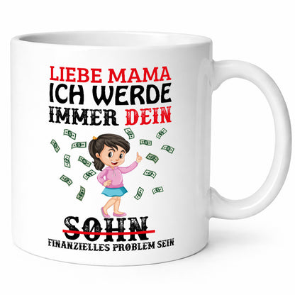 Financial Son Gift Family Gift Idea Funny Saying Mug
