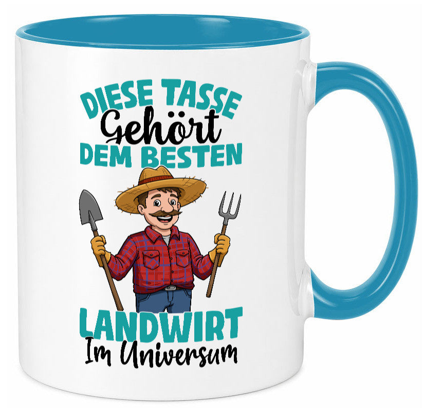 Im Universum: Landwirt | Bauer Landwirtschaft lustiger Spruch Geschenk Humor