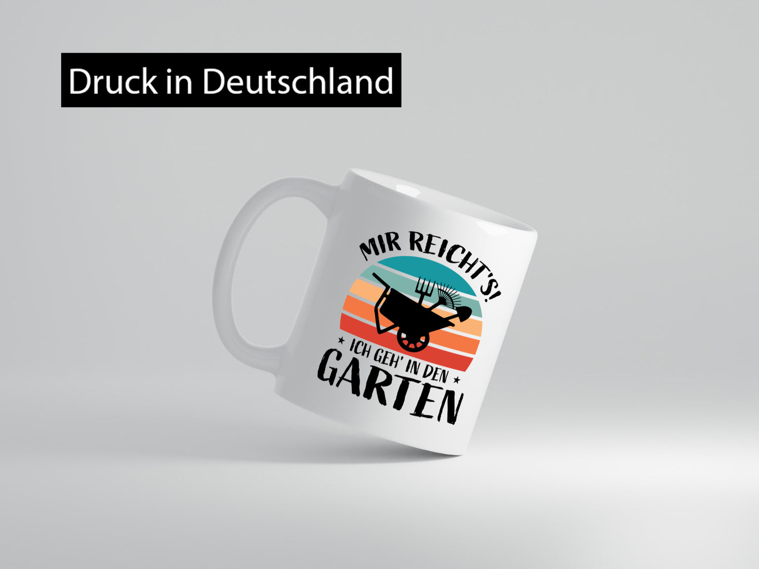 Mir reichts ich geh in den Garten | Gartenarbeit lustiger Spruch Geschenk