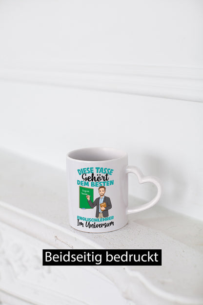 Im Universum: Englischlehrer | Schule Englisch lustiger Spruch Geschenk Humor
