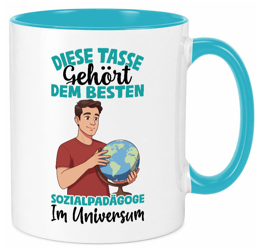 Im Universum: Sozialpädagoge | Pädagoge lustiger Spruch Geschenk Humor