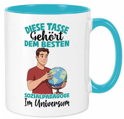 Im Universum: Sozialpädagoge | Pädagoge lustiger Spruch Geschenk Humor