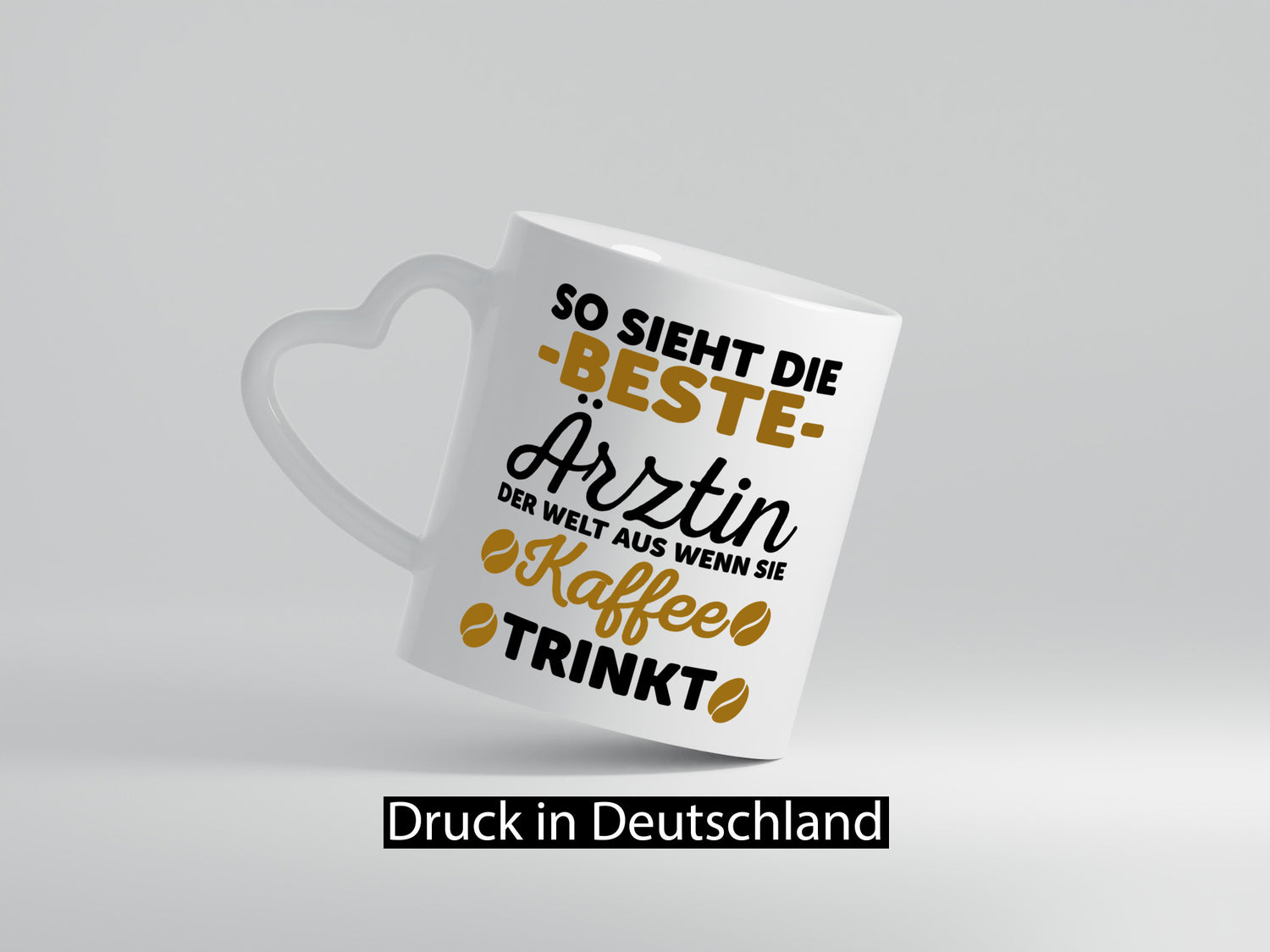 Beste Ärztin | Kaffeetrinkerin Tasse lustiger Spruch Geschenk Humor Geschenkidee