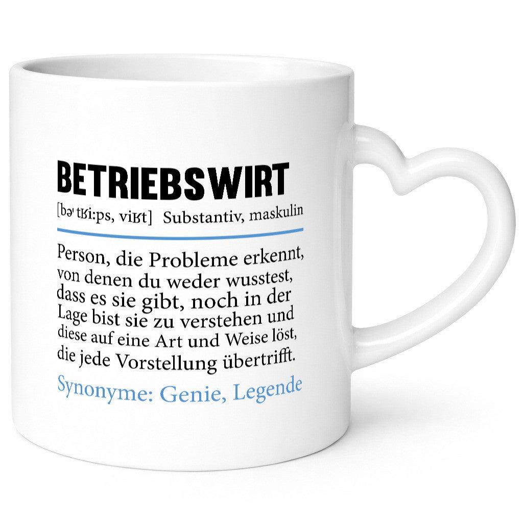 Betriebswirt | Spruch Kaufmann Betriebswirtschaft Humor Geschenkidee Tasse