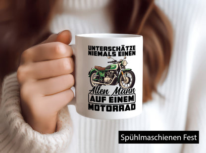 Biker Spruch | Männer Tasse Motorradfahrer Motorrad vl5 lustig Humor