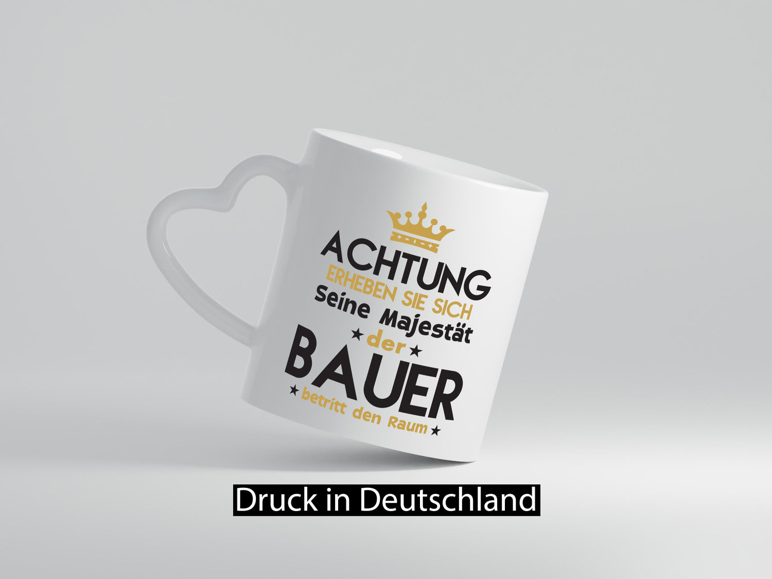 His Majesty Farmer | Farm Agriculture Gift Idea Humor Mug