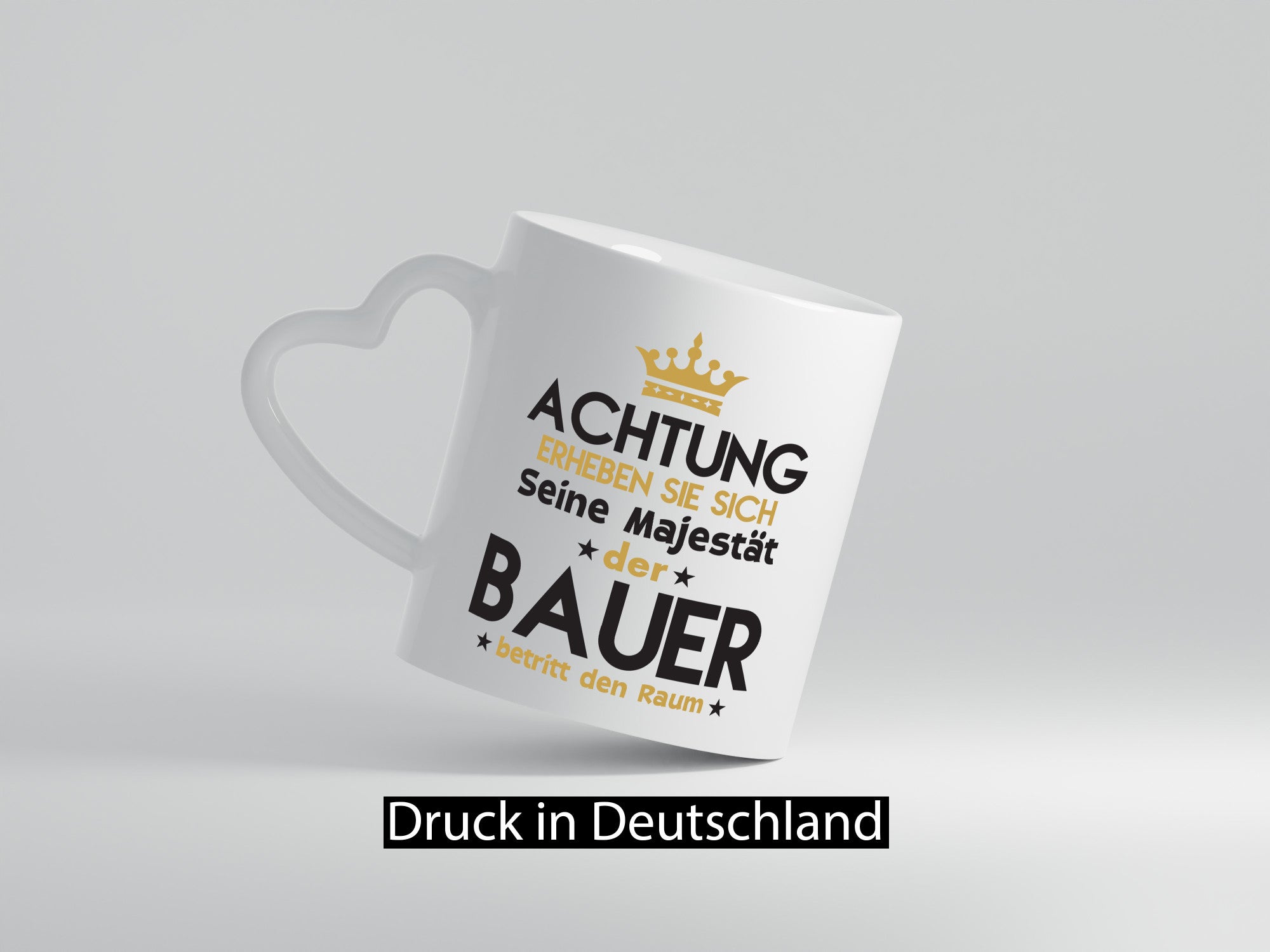 His Majesty Farmer | Farm Agriculture Gift Idea Humor Mug
