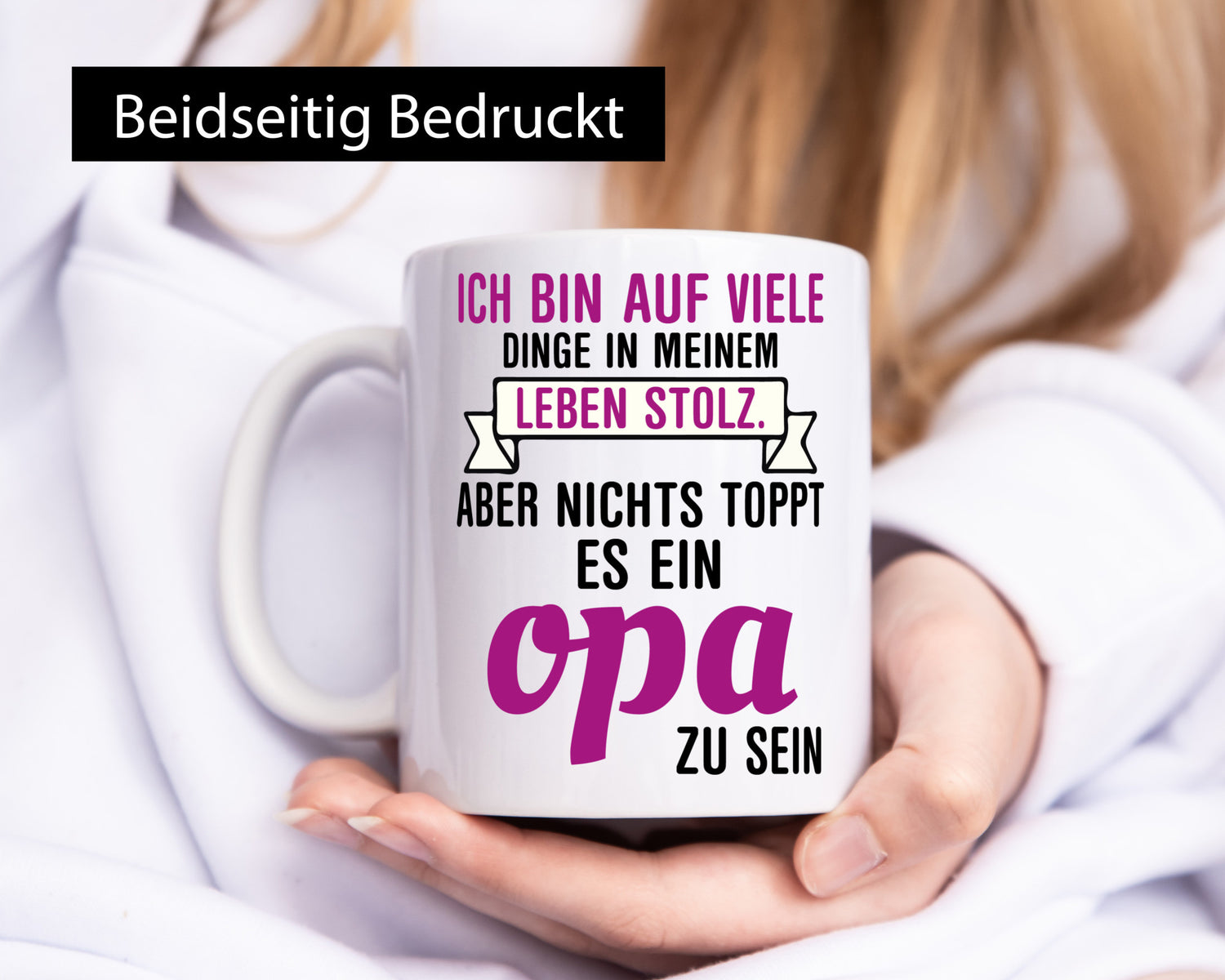 Opa Tasse | Stolzer Großvater Vatertag Enkelkinder Geschenk Familie