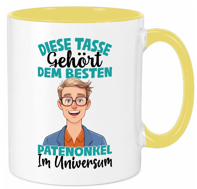 Im Universum: Patenonkel | Bester Onkel Geschenkidee Humor Tasse