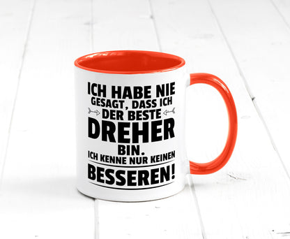 Der Beste Dreher | Fräser lustiger Spruch Geschenk Humor Geschenkidee Tasse