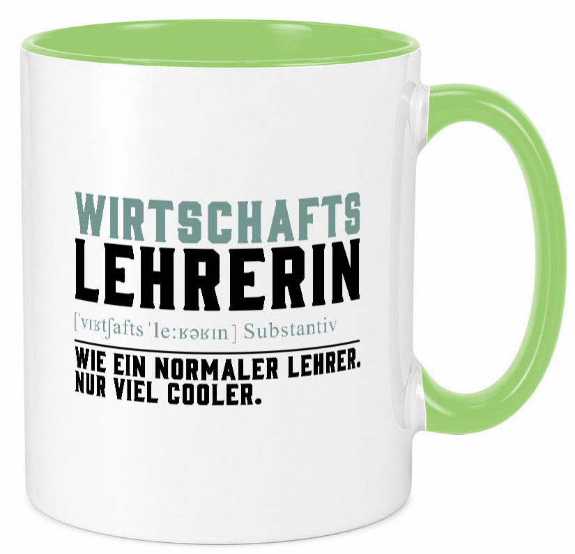 Wirtschaftslehrerin | Unterricht Lieblingslehrerin lustig Humor Geschenkidee