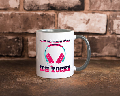 Kann dich nicht hören ich Zocke | Gamer Zocken Zocker Geschenkidee Humor Tasse