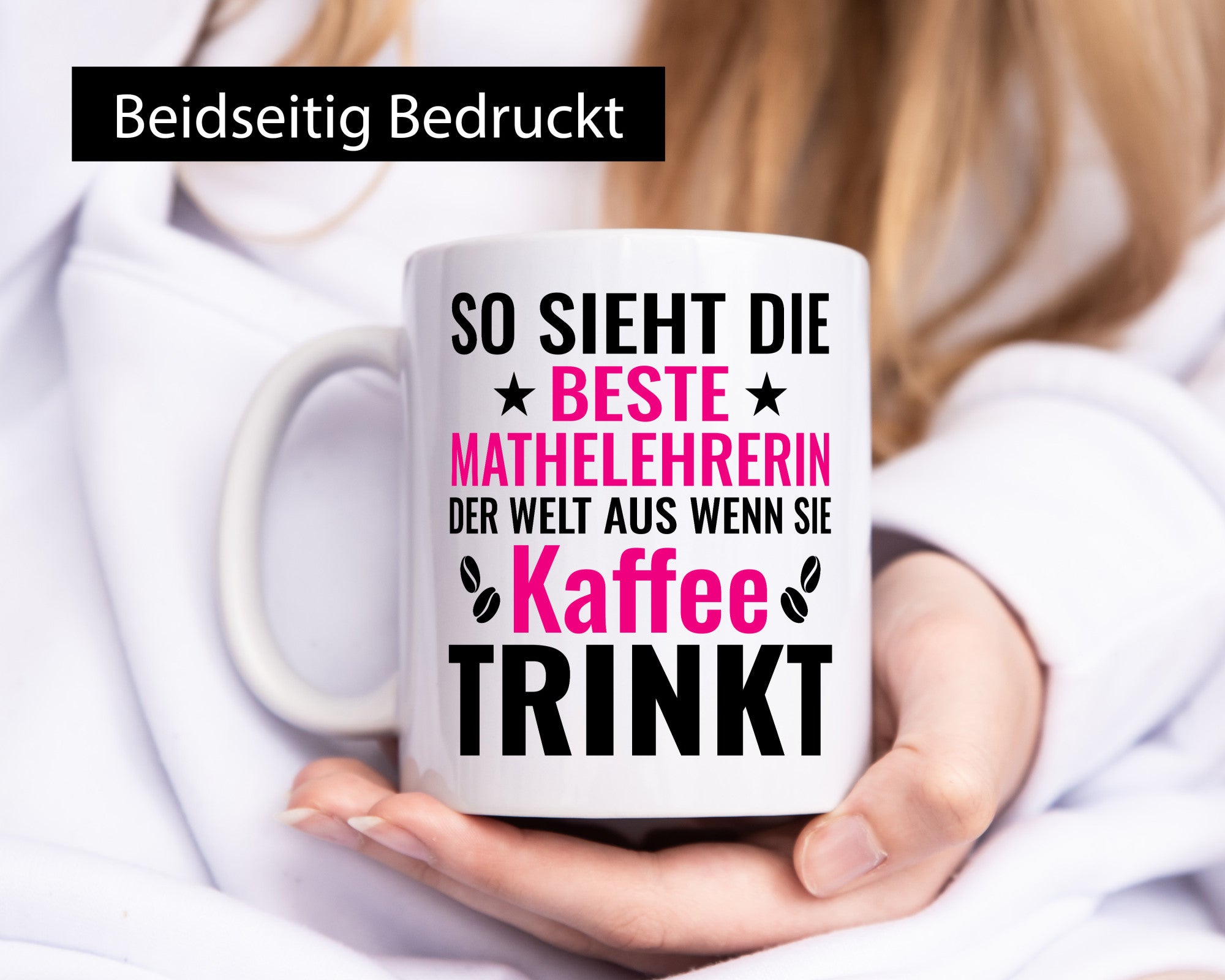 Kaffee trinkt: Mathelehrerin | Lehrer Mathe Geschenkidee Humor Tasse