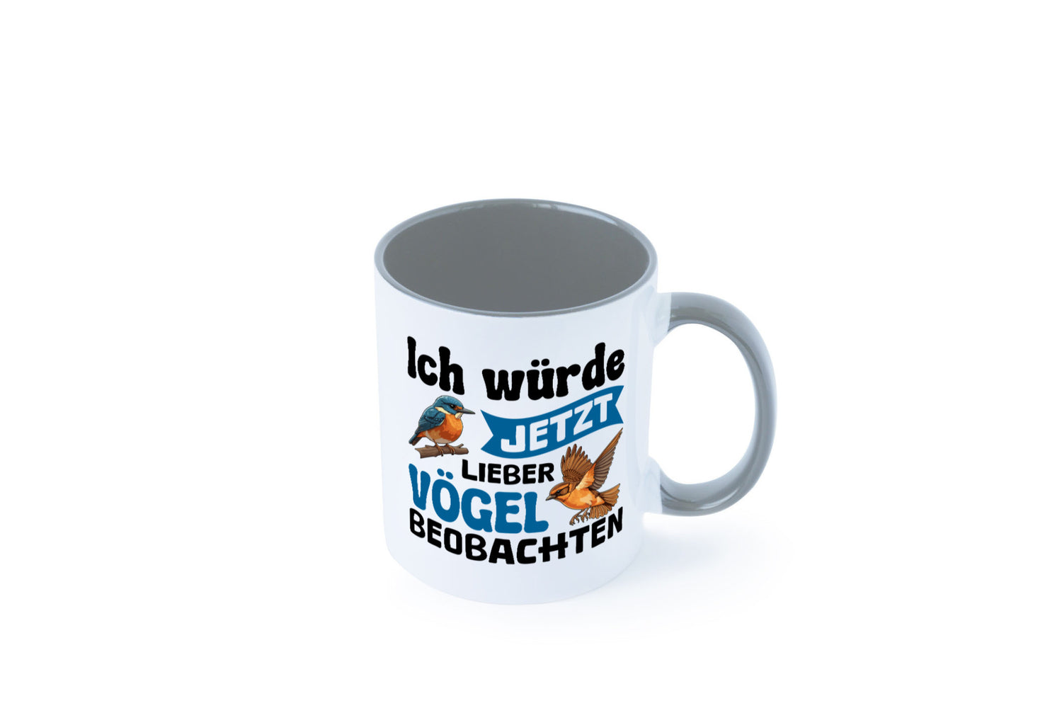 Vögel beobachten | Vogel lustig Humor Geschenkidee Geschenk Tasse
