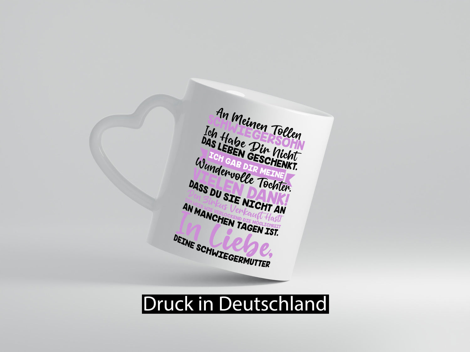 An meinen tollen Schwiegersohn vl7 Geschenk Familie Geschenkidee lustiger
