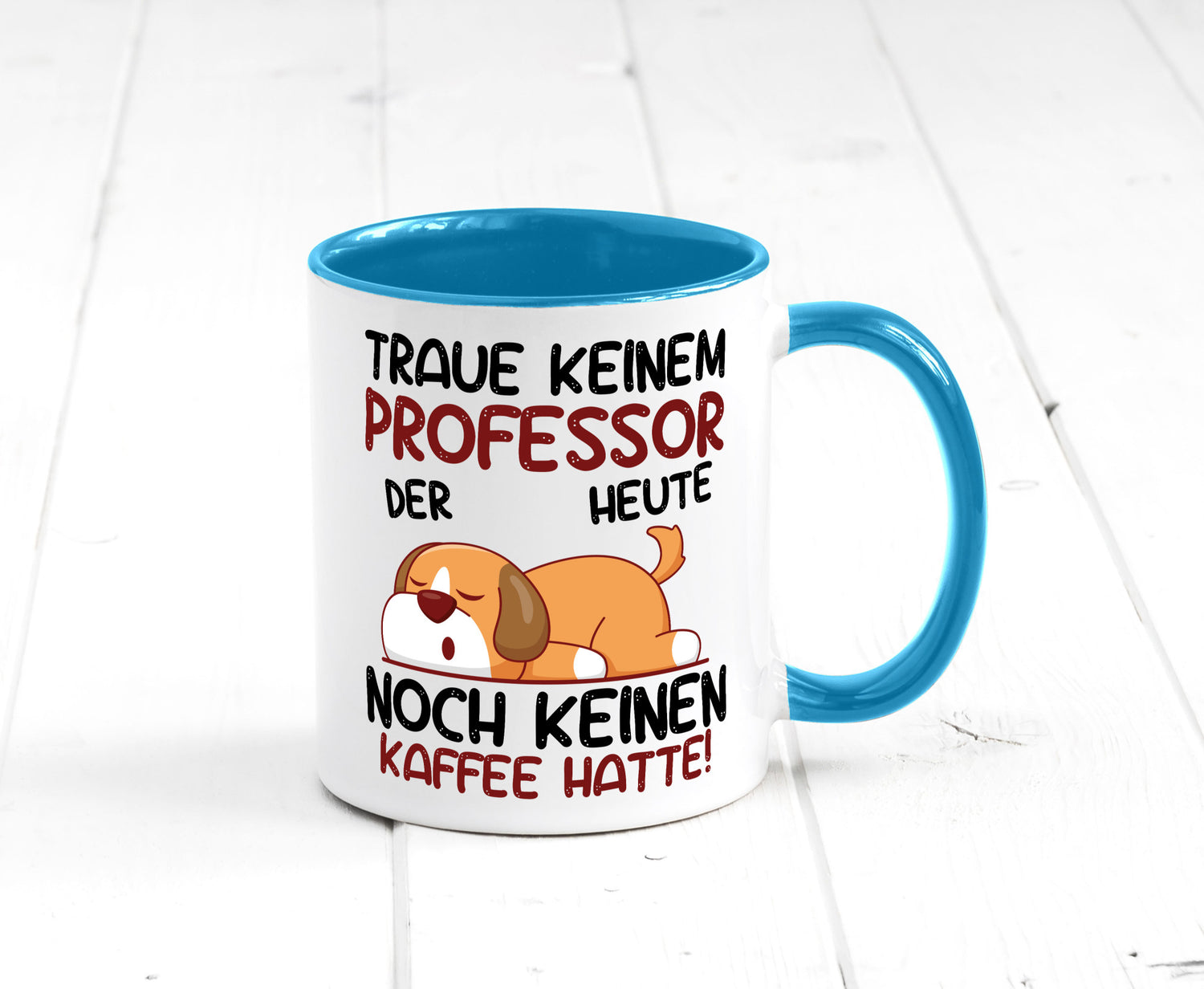 Traue keinem Professor | Uni Universität Geschenkidee Humor Tasse