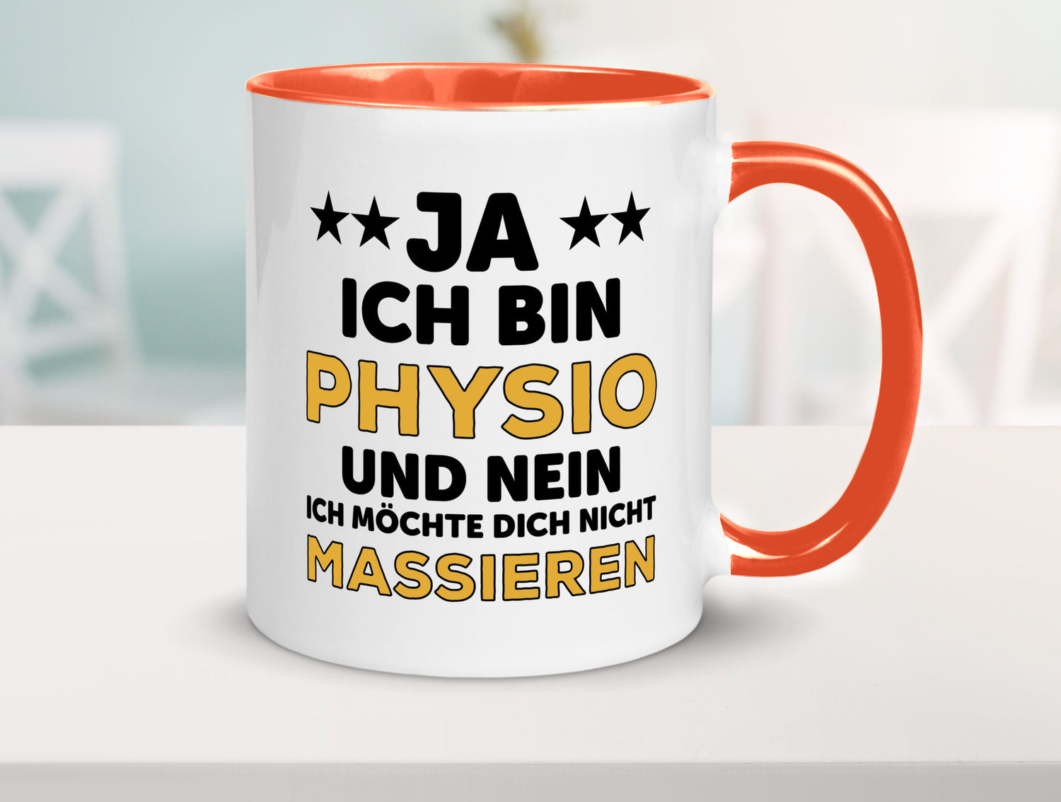 Ich bin Physio | lustige Spruch Tasse Physiotherapeut Geschenkidee Humor