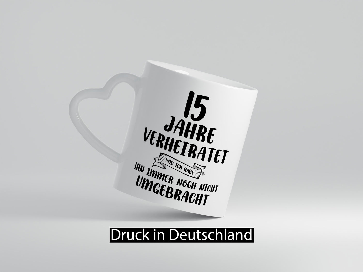 15 Jahre Verheiratet, immer noch am Leben! lustig Humor Geschenkidee Geschenk