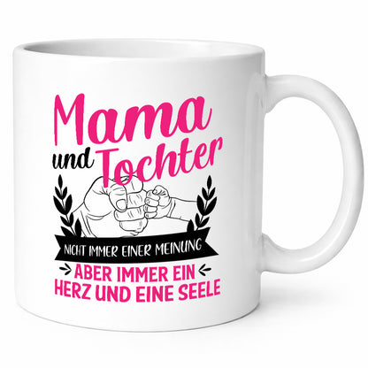 Mama und Tochter | Ein Herz eine Seele Mutterliebe Humor Familie Geschenkidee