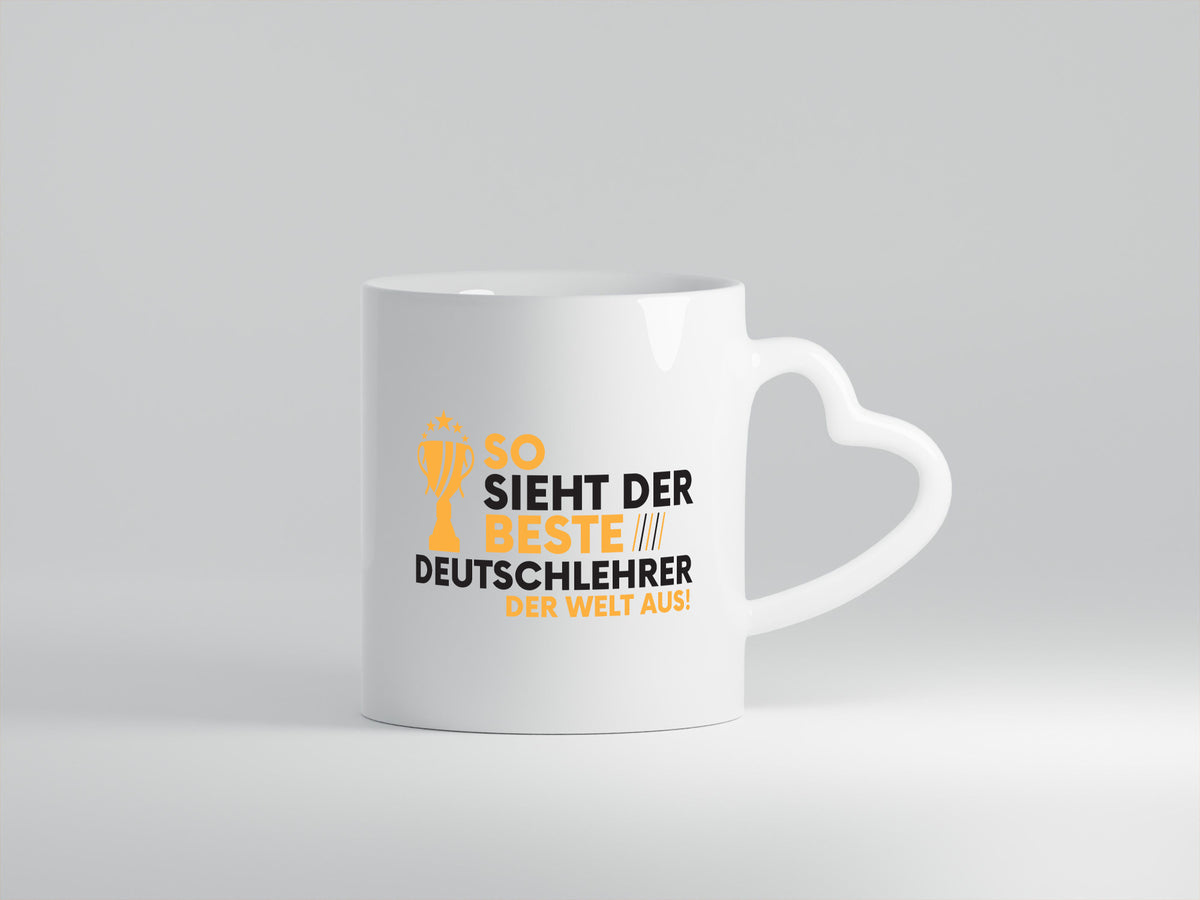 Der Weltbeste Deutschlehrer | Lehrer Schule lustiger Spruch Geschenk Humor Tasse
