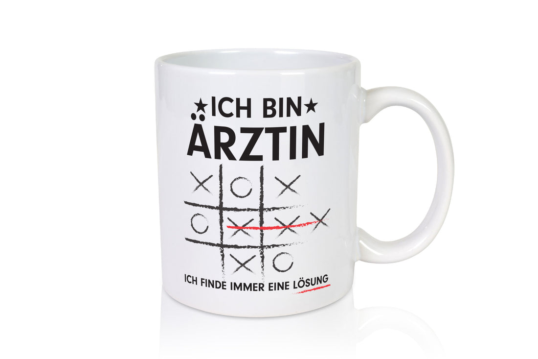 Lösung Finden: Ärztin | Medizin Doktorin Geschenk Humor Geschenkidee lustiger