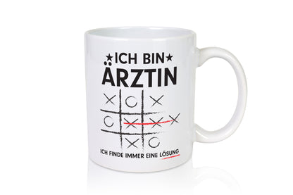 Lösung Finden: Ärztin | Medizin Doktorin Geschenk Humor Geschenkidee lustiger