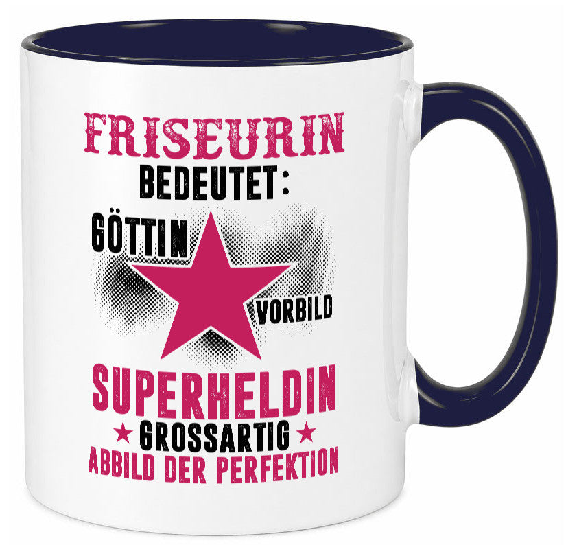 Bedeutung von Friseurin | Friseuse Frisörin lustiger Spruch Geschenk Humor