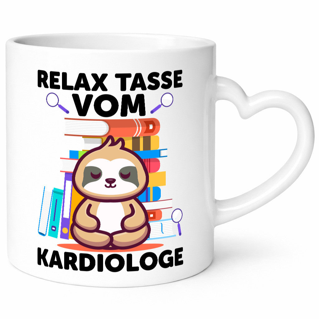 Relax Tasse: Kardiologe | Kardiologie lustiger Spruch Geschenk Humor