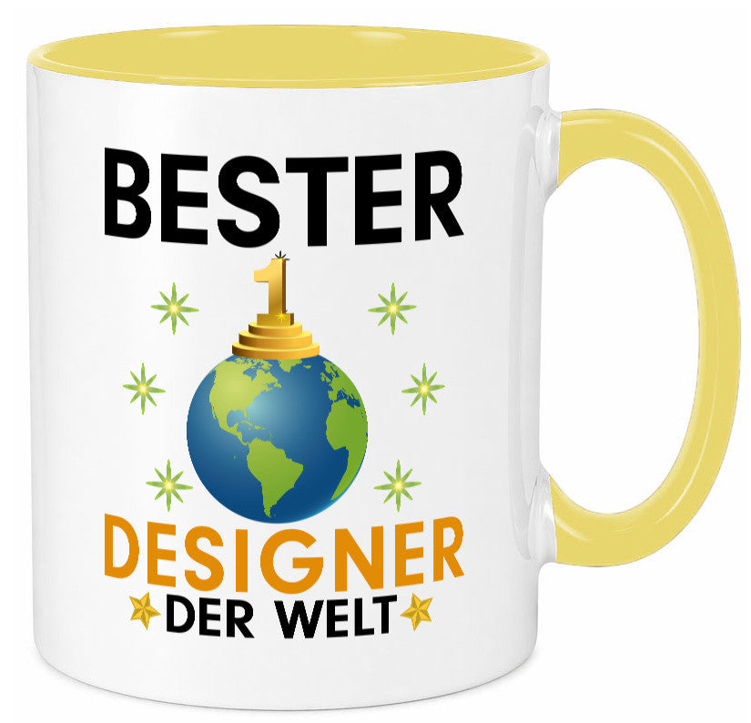 Welt Bester Designer Beruf | Mode Geschenk Arbeit Kollegen Büro lustiger Spruch