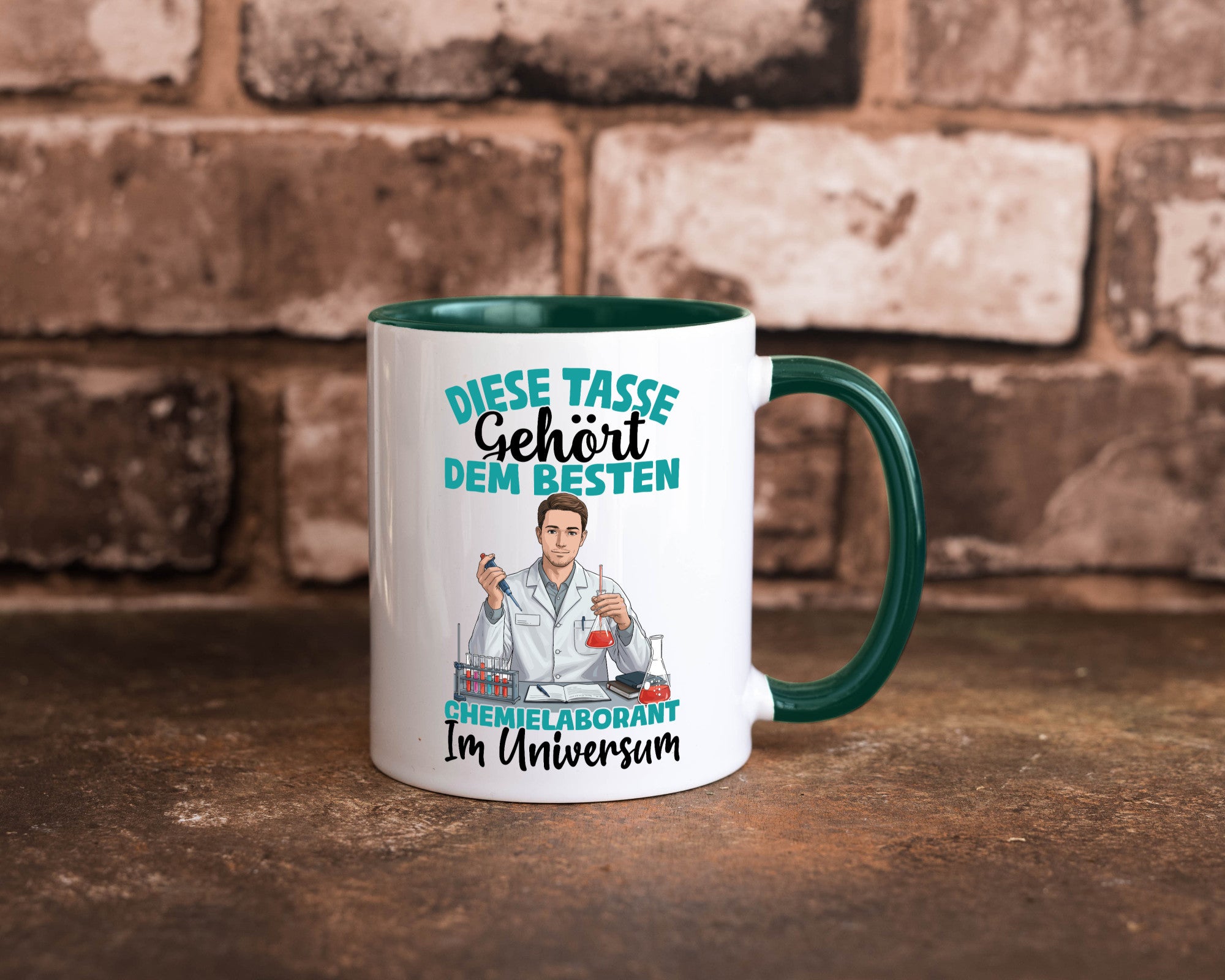 Im Universum: Chemielaborant | Laborant Chemie Humor Geschenkidee Tasse
