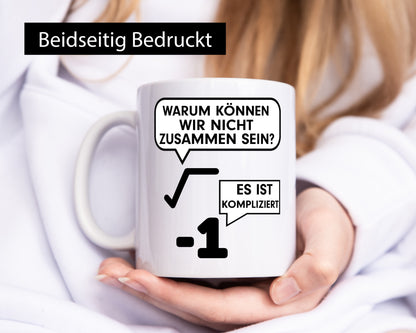 Beziehung Witz | Mathematik Tasse Wurzel Spruch lustiger Geschenk Humor