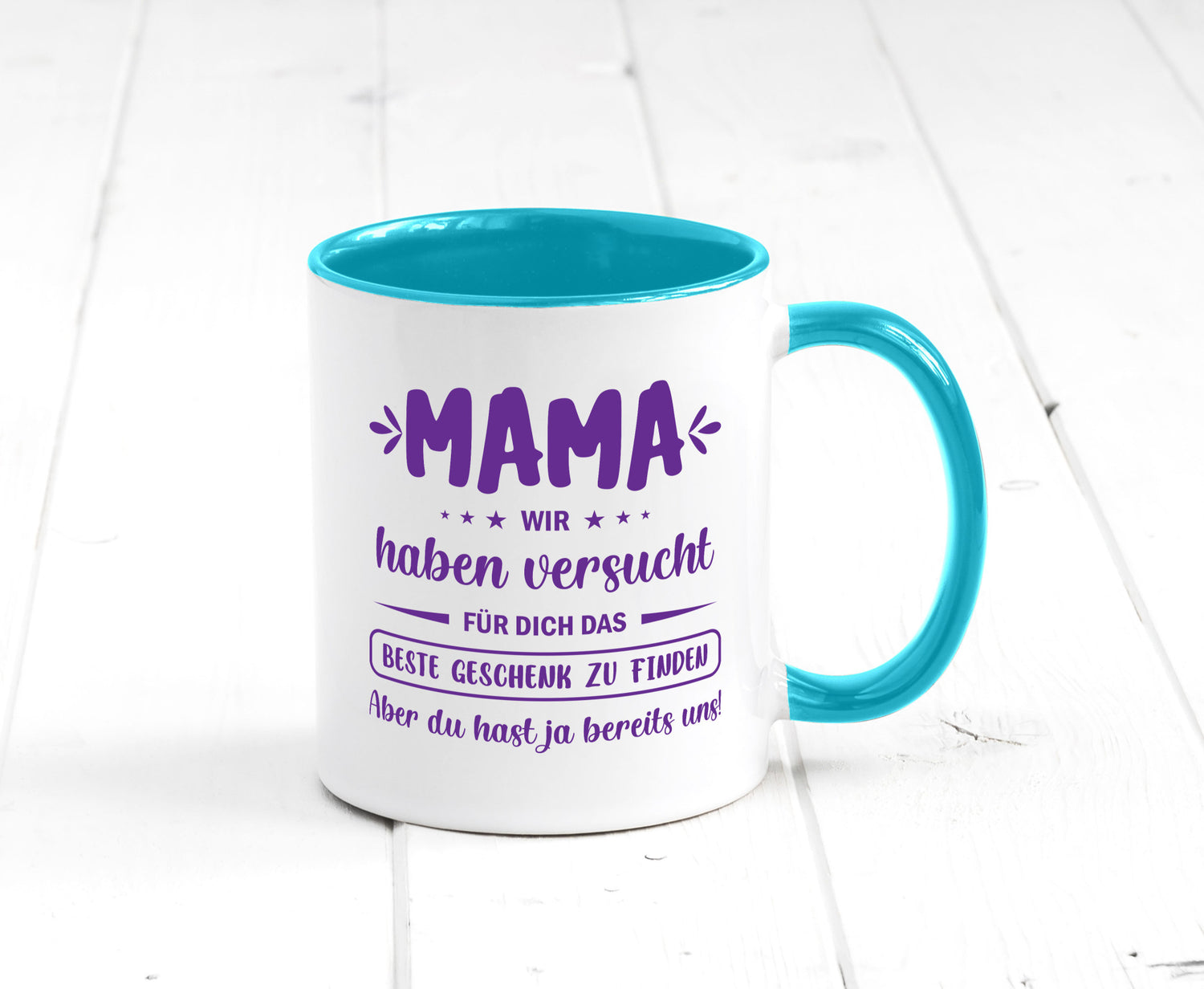 Perfekte geschenk | du hast ja bereits uns Muttertag lustiger Spruch Familie