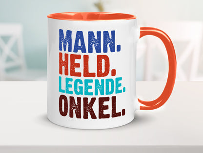 Legende Onkel | Männer Tasse Patenonkel Humor Mann lustig Geschenkidee Geschenk