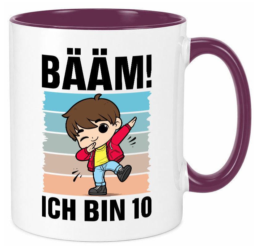 10. Geburtstag | Ich bin 10 Jahre Bäääm Dabbing Kind Humor Geschenkidee Tasse