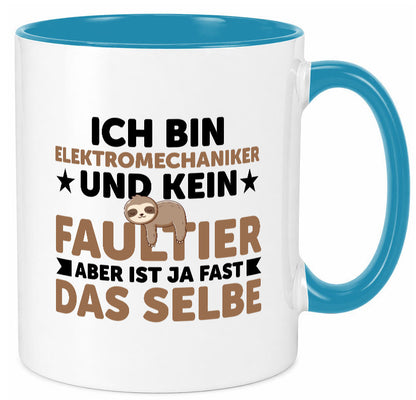 Ich bin kein Faultier: Elektromechaniker | Mechaniker Geschenkidee