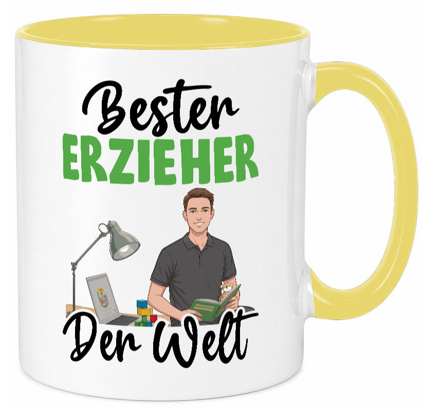 Bester Erzieher | Pädagoge Schule v2 Geschenk Humor Geschenkidee lustiger