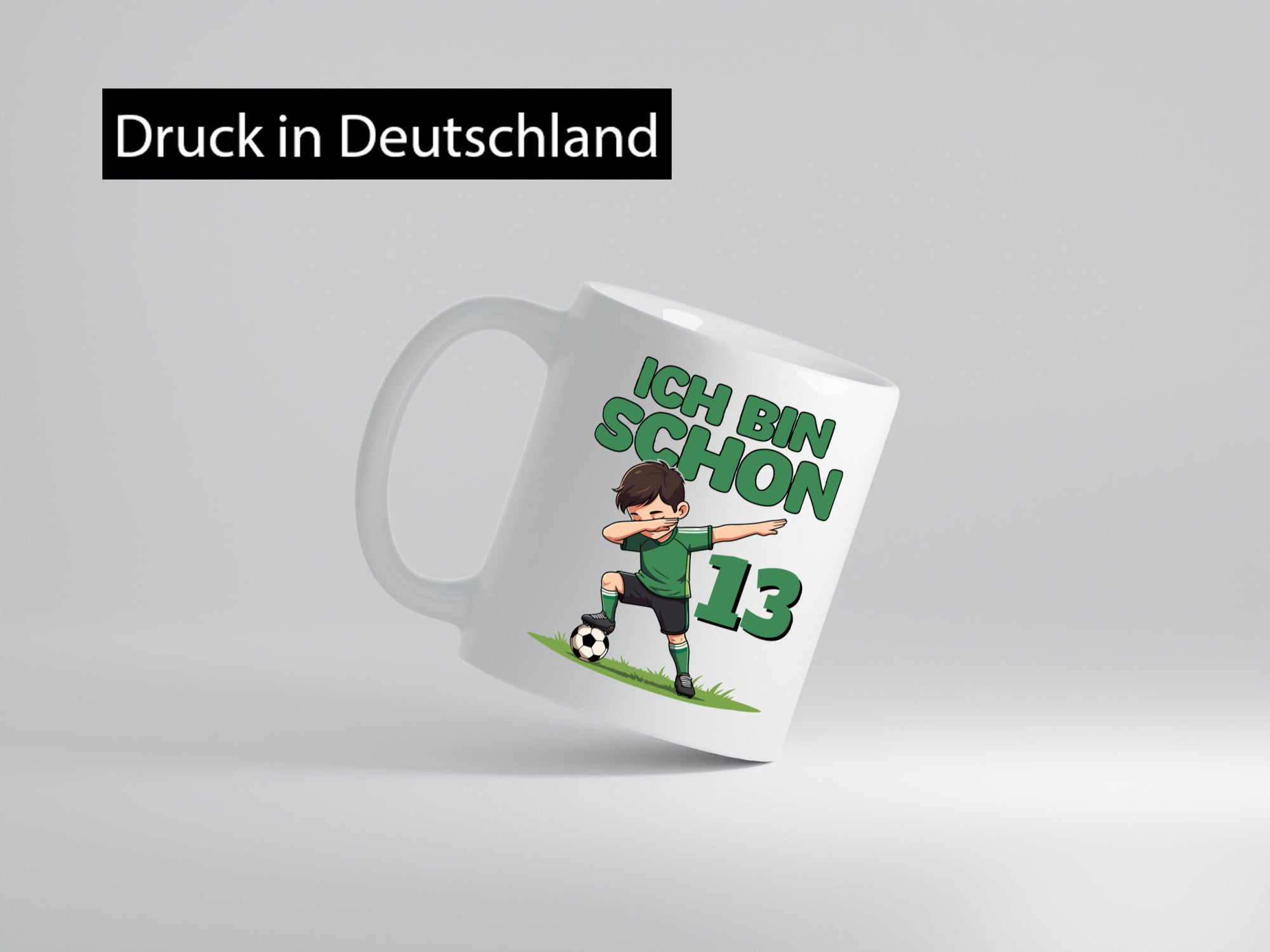 13. Geburtstag | 13 Jahre Fußballer lustiger Spruch Geschenk Geschenkidee Tasse